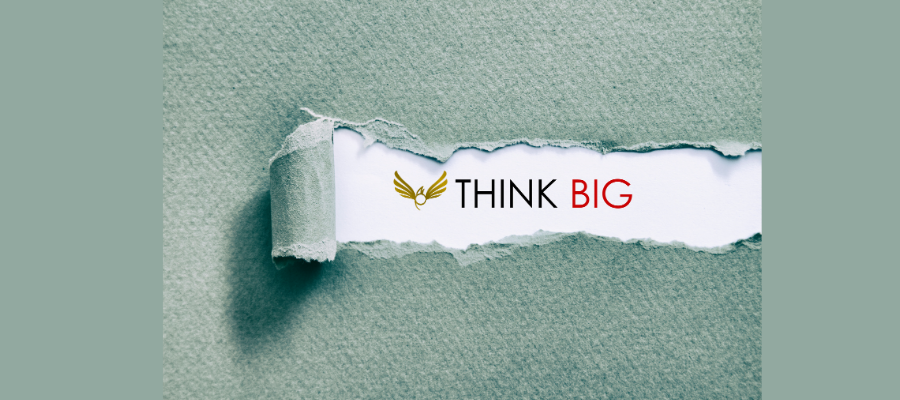 la consapevolezza di pensare in grande