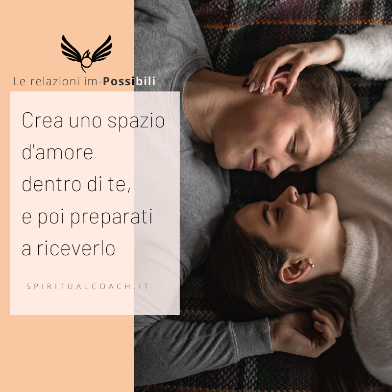 In una relazione inconsapevole non c’è la più piccola idea di amore e nemmeno la più pallida gratitudine nei confronti di chi condivide con noi la quotidianità. come si esprimono amore e gratitudine